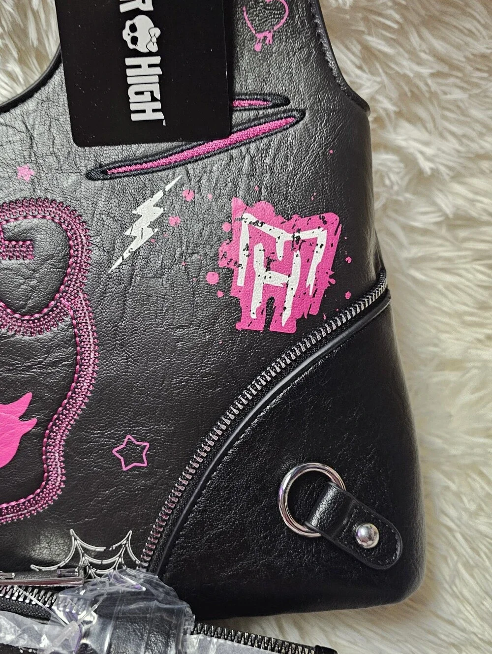 Monster High Icon Tote Bag & Wallet NWT